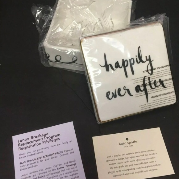 Kate Spade Jewelry Box “Happily Ever After” - Picture 5 of 8